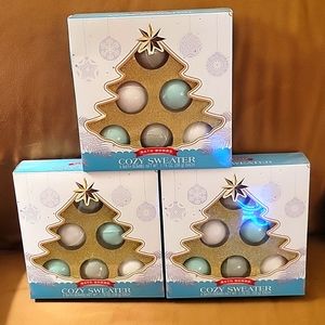 Set of 3 bath bombs gift sets.